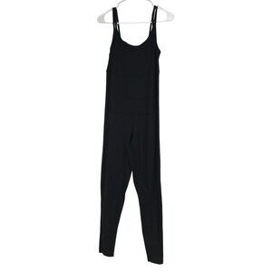 GAME - WOMEN'S XSMALL -BLACK SPAGHETTI STRAP NYON BLEND JUMPSUIT